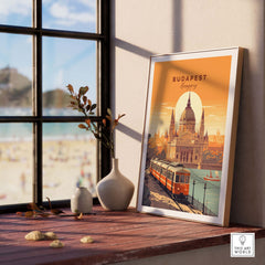 Budapest Travel Poster Print