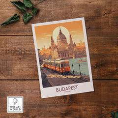 Budapest Wall Art Print