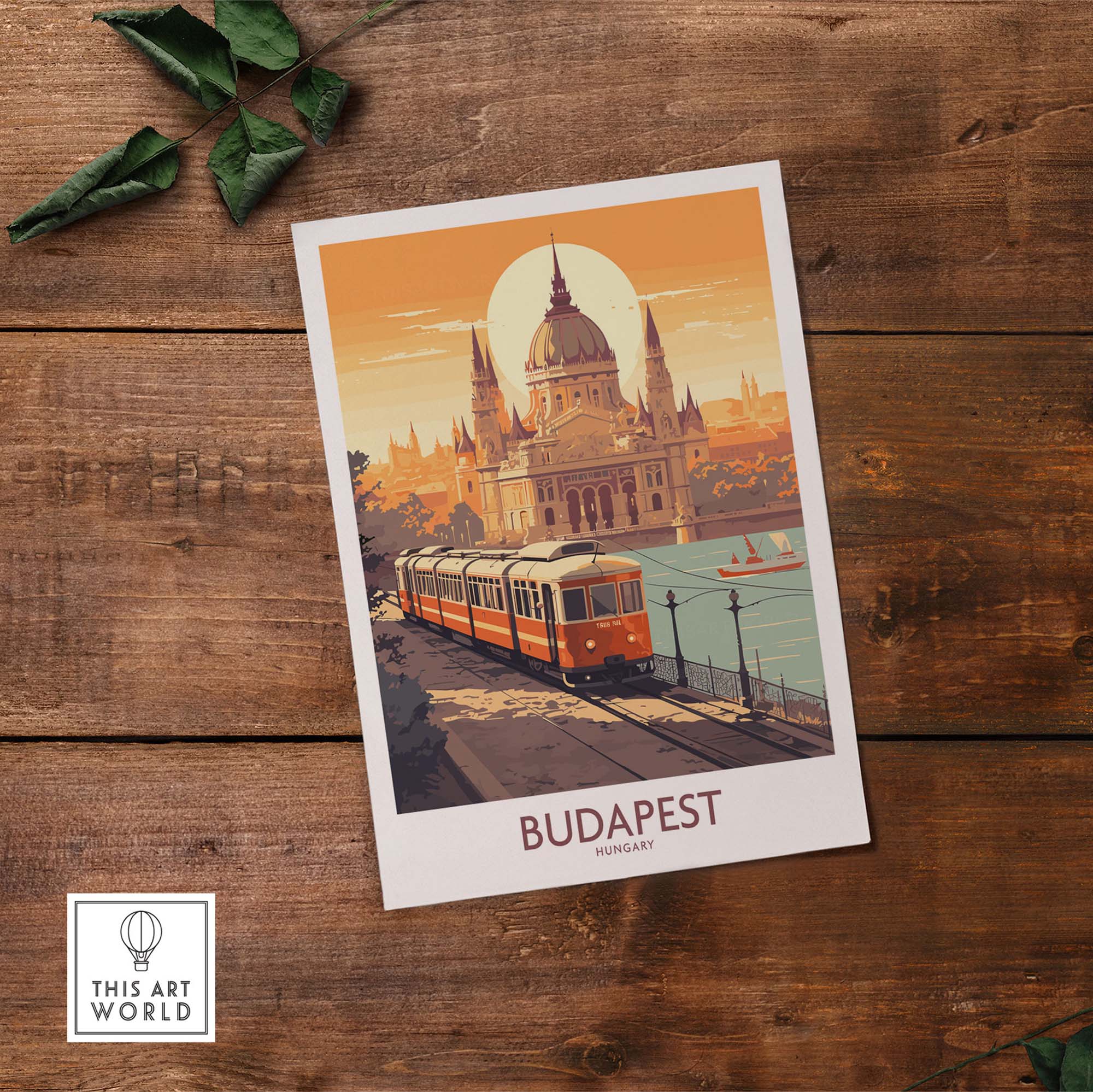 Budapest Wall Art Print