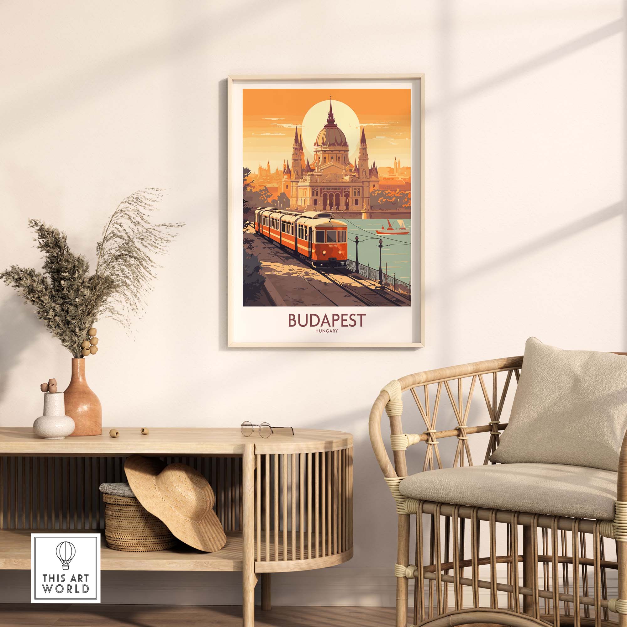 Budapest Wall Art Print