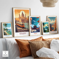 Budapest Wall Art Print
