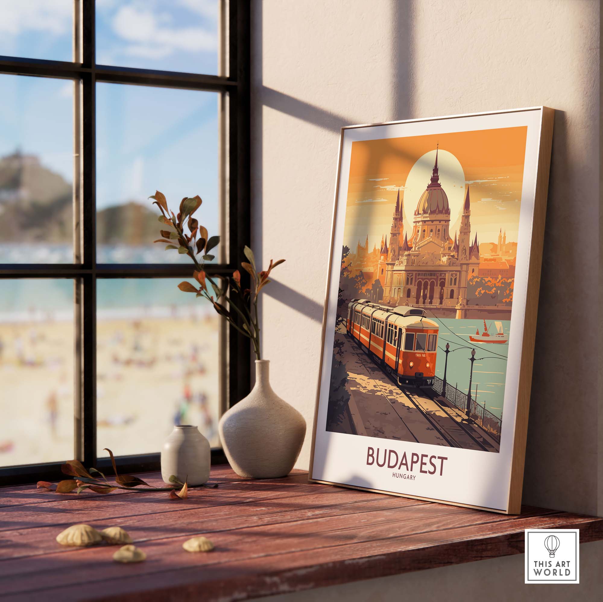 Budapest Wall Art Print
