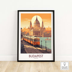 Budapest Wall Art Print