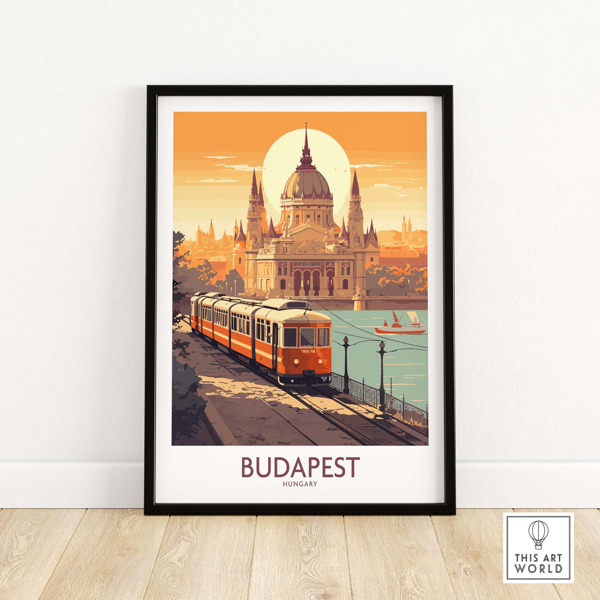 Budapest Wall Art Print