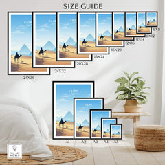 Cairo Poster - Pyramids