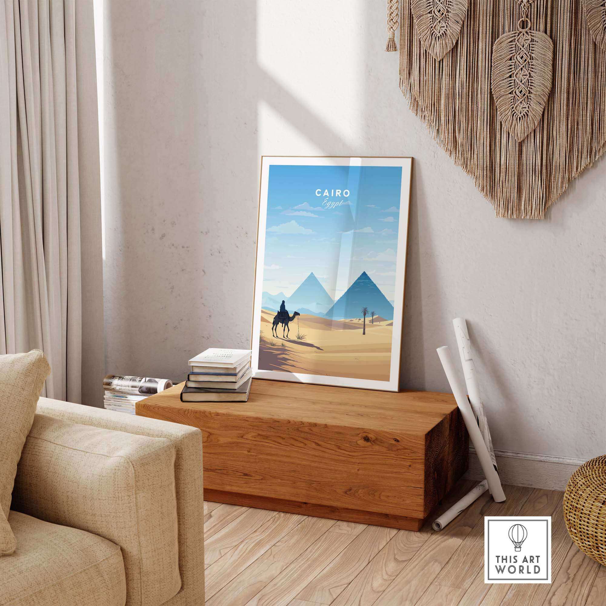 Cairo Poster - Pyramids