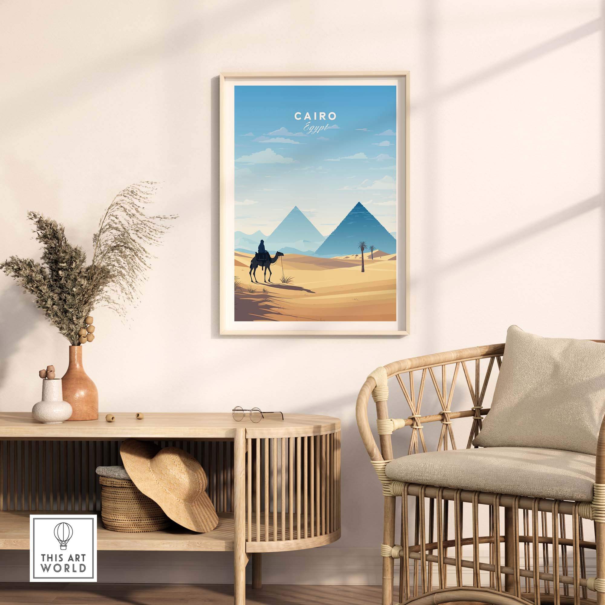 Cairo Poster - Pyramids