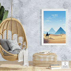 Cairo Poster - Pyramids