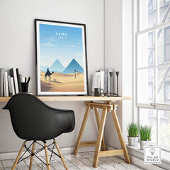 Cairo Poster - Pyramids