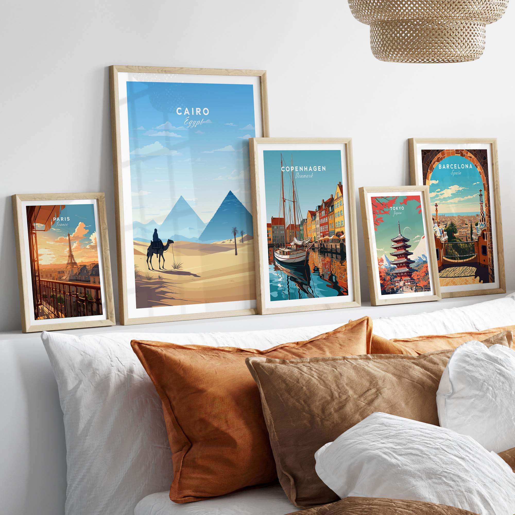 Cairo Poster - Pyramids