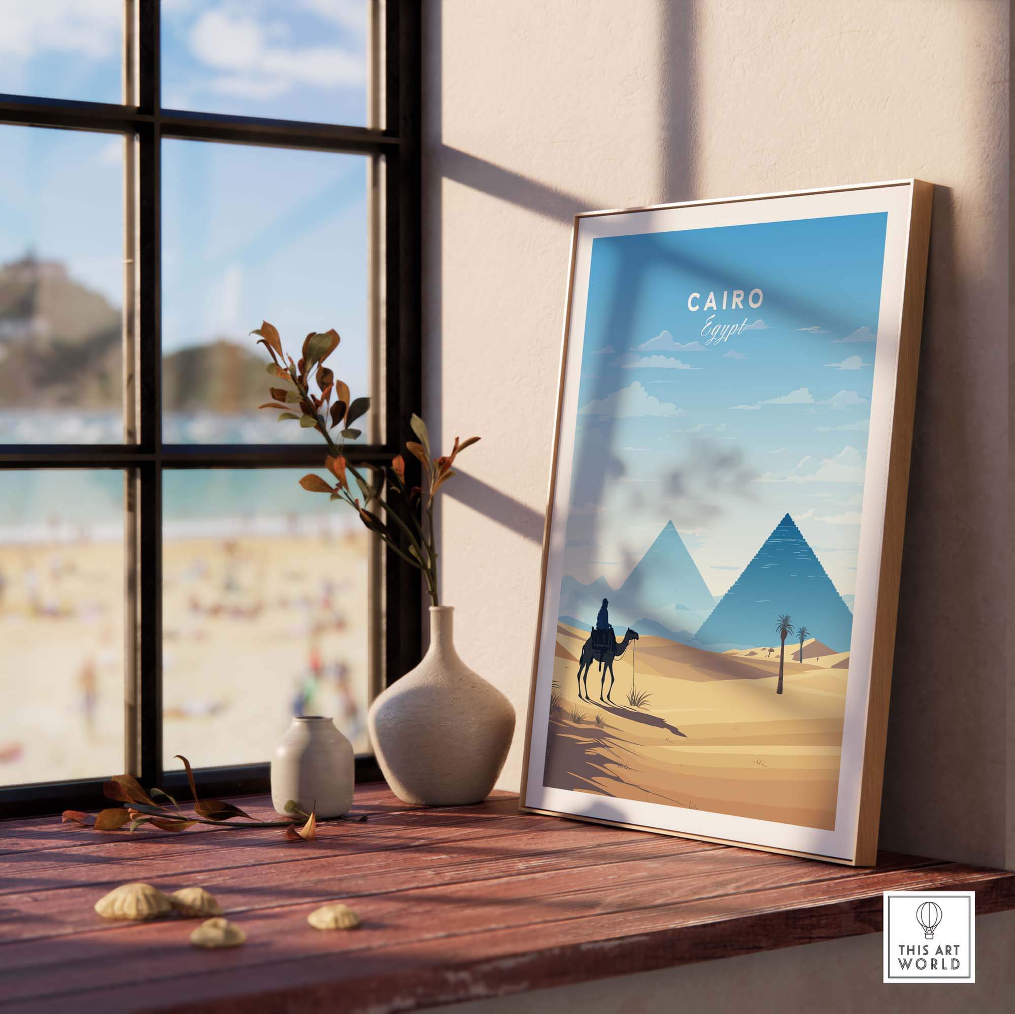 Cairo Poster - Pyramids