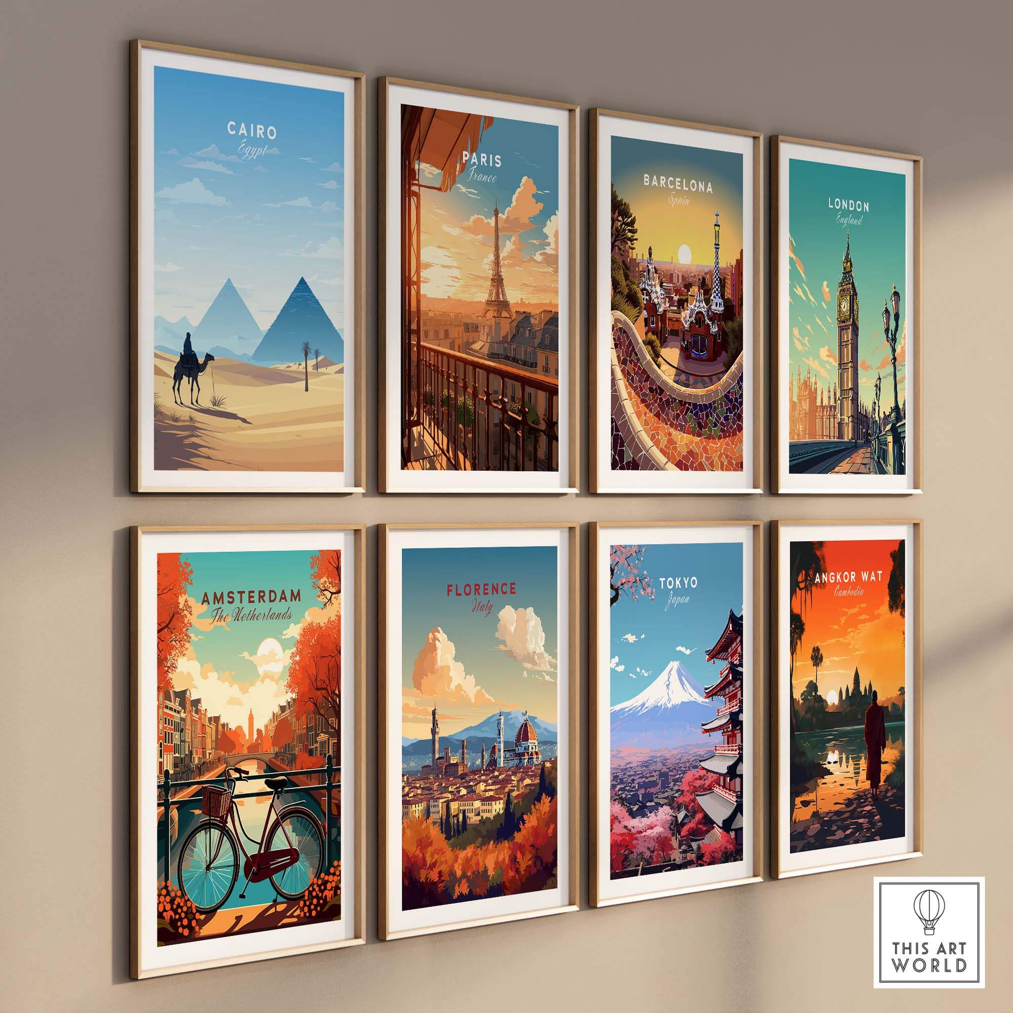 Cairo Poster - Pyramids