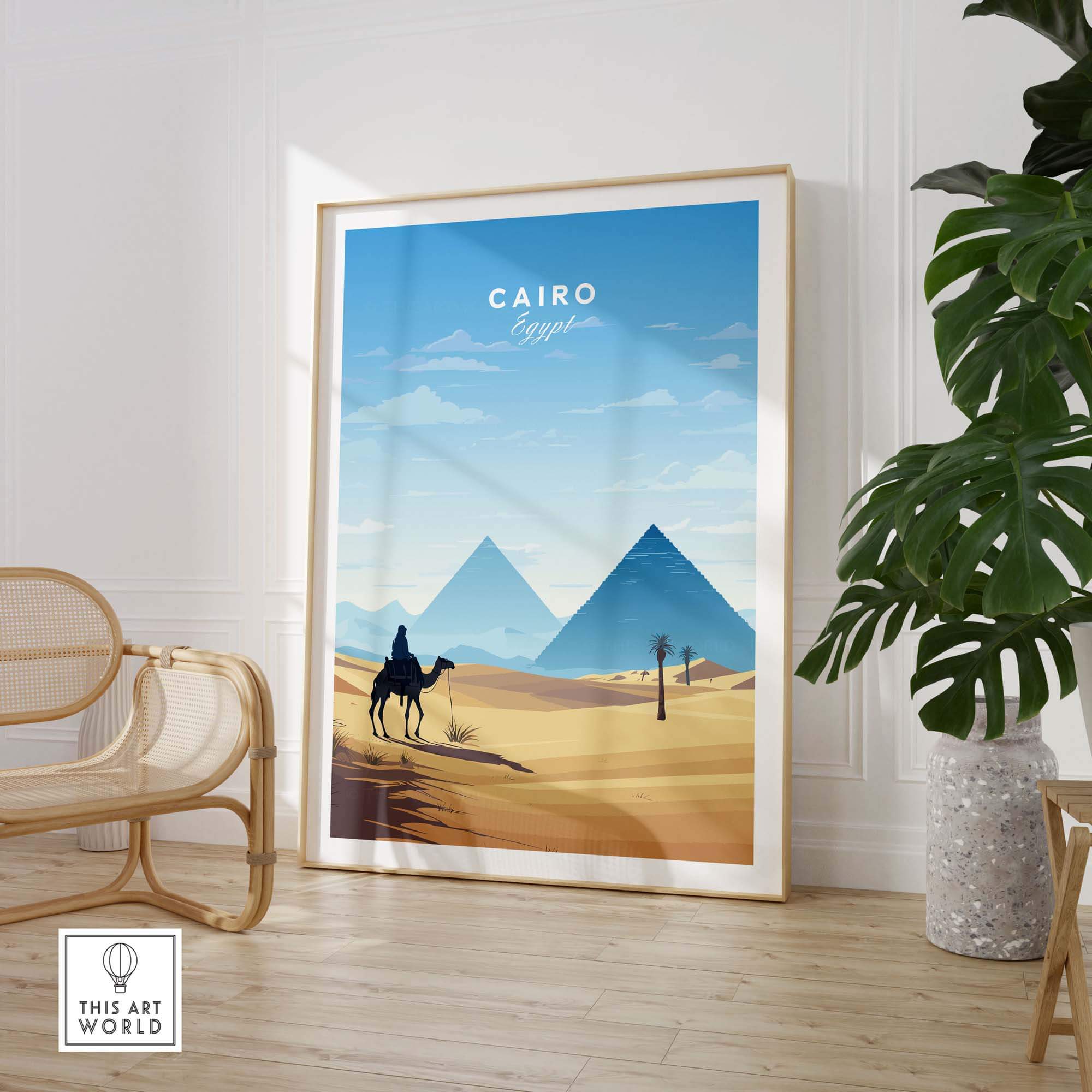 Cairo Poster - Pyramids