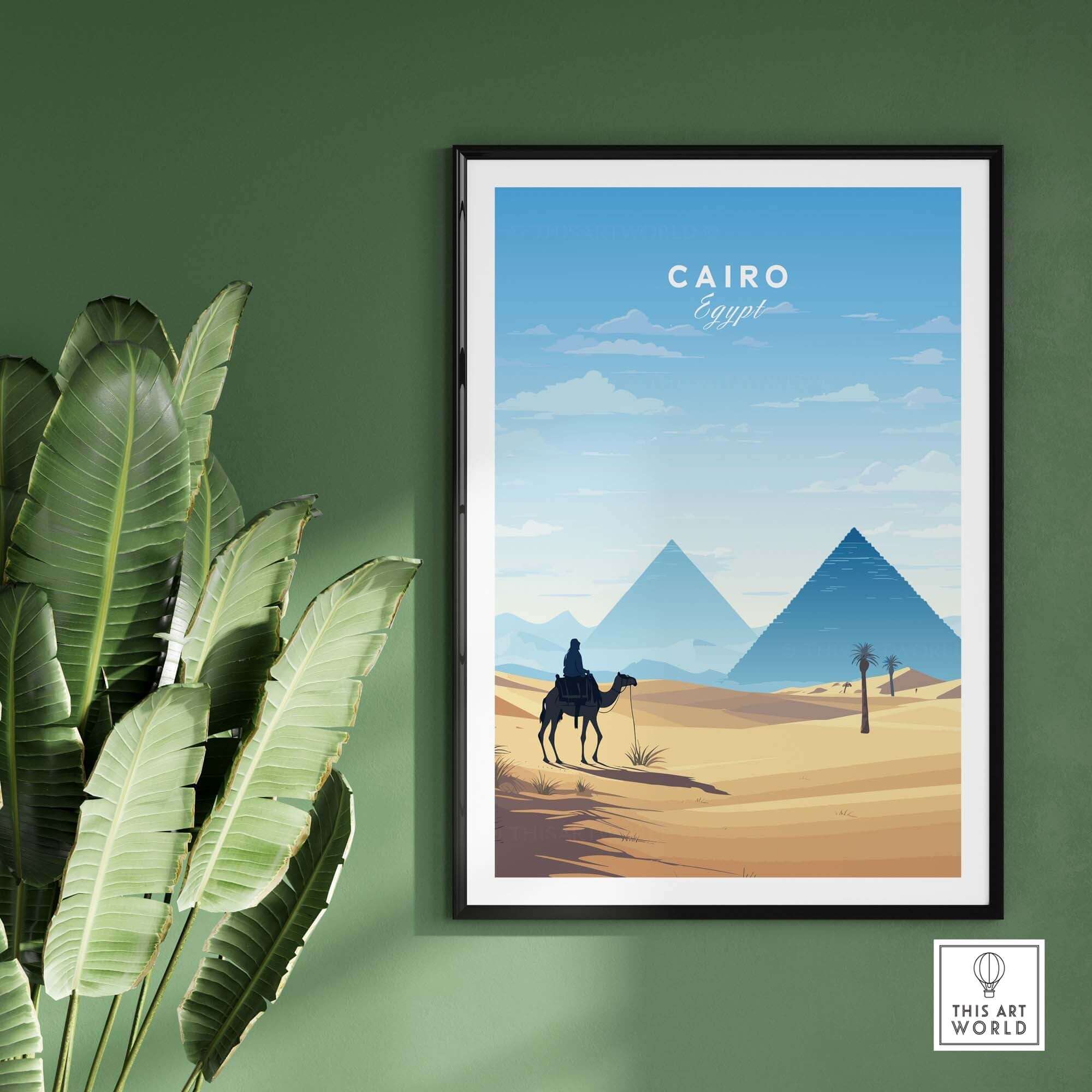 Cairo Poster - Pyramids