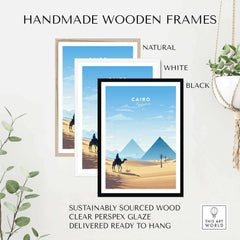 Cairo Poster - Pyramids