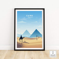 Cairo Poster - Pyramids