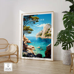 Calanques Poster