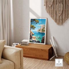 Calanques Poster