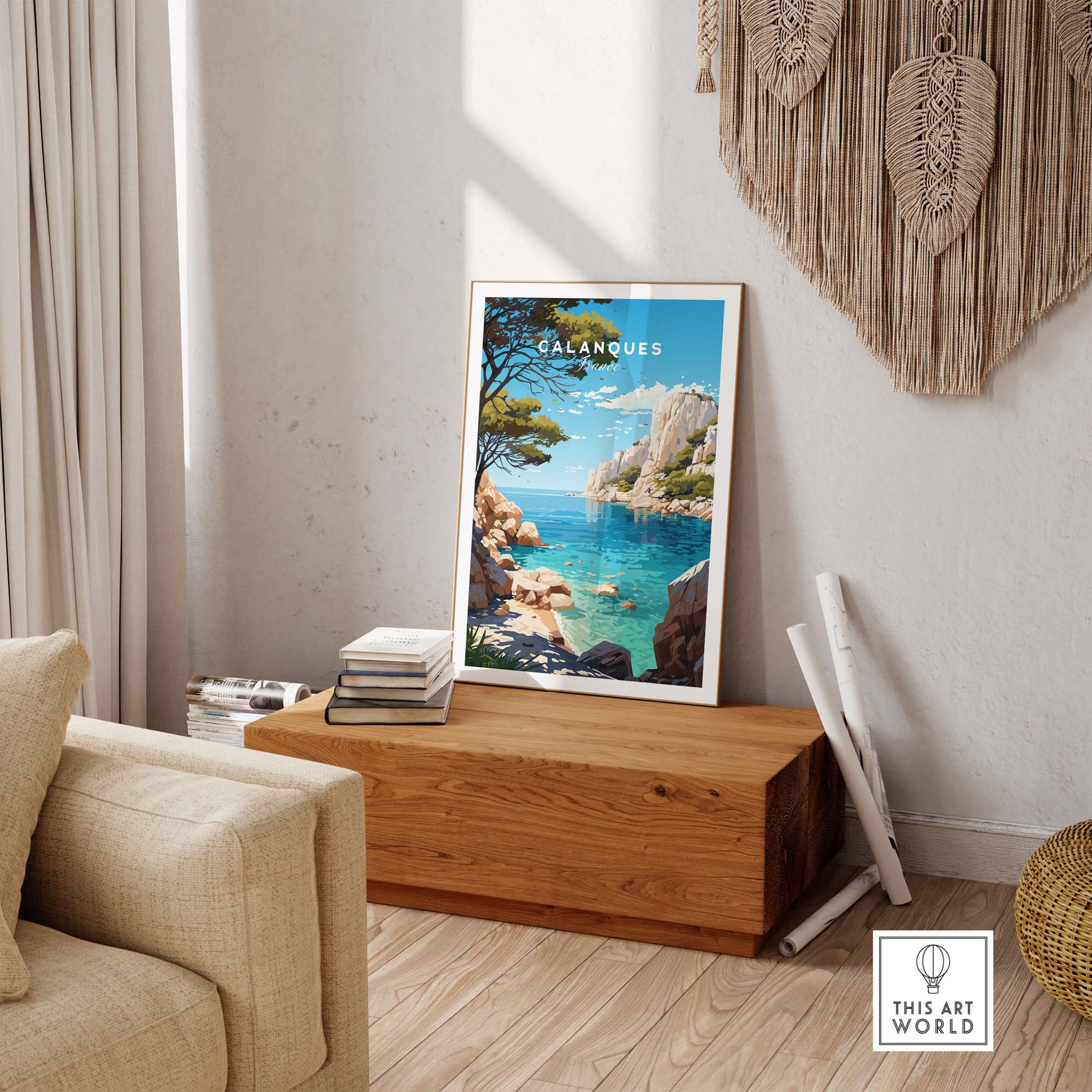 Calanques Poster