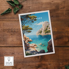 Calanques Poster