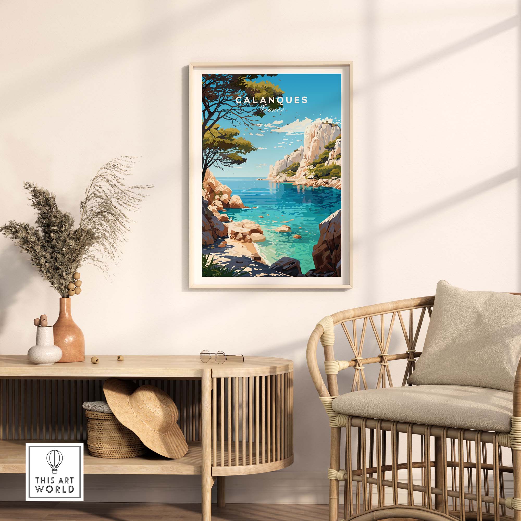 Calanques Poster