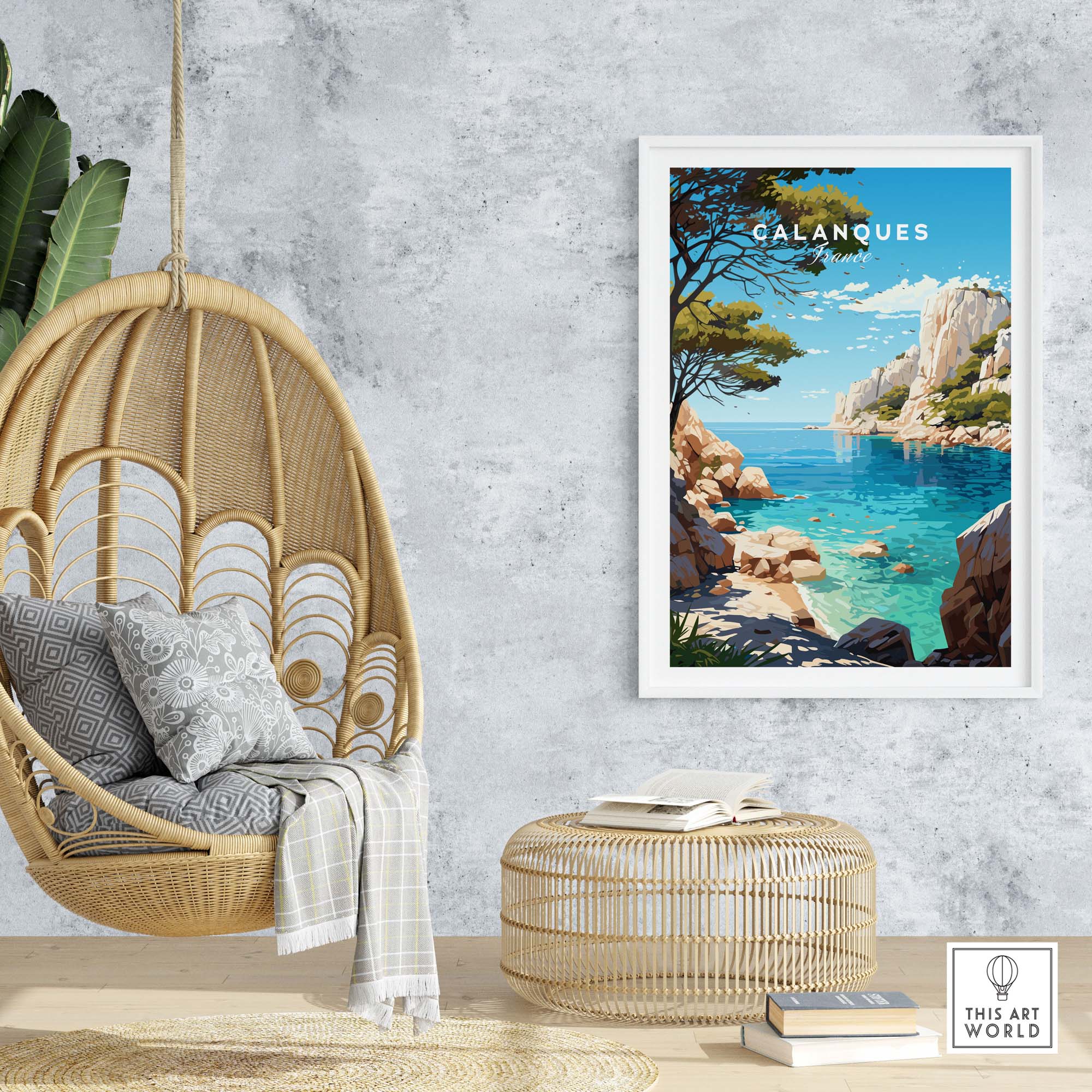 Calanques Poster