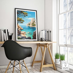 Calanques Poster