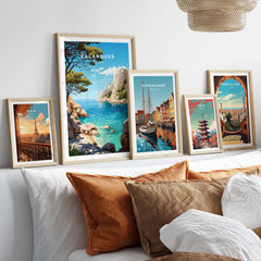 Calanques Poster