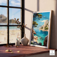 Calanques Poster