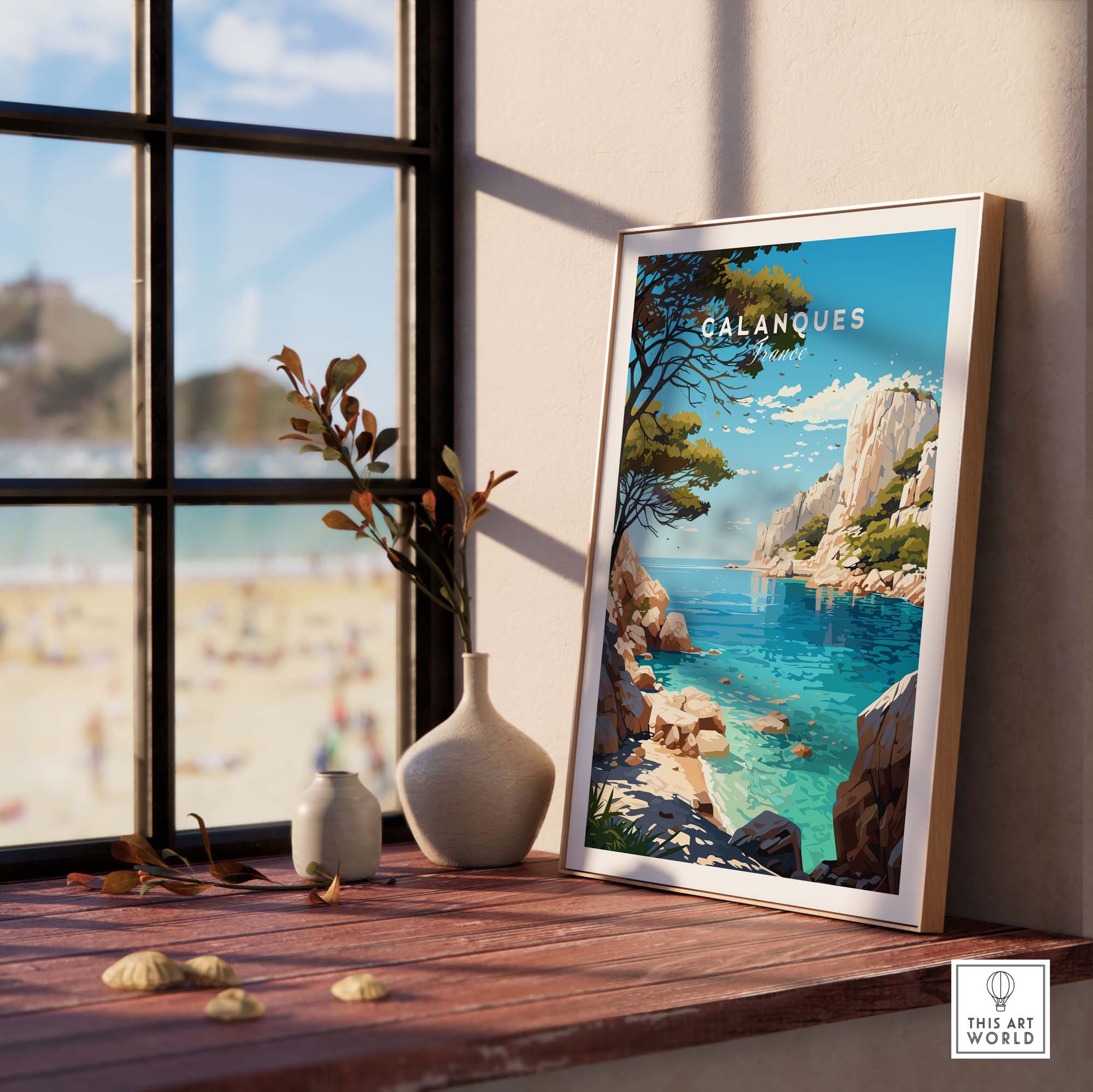 Calanques Poster