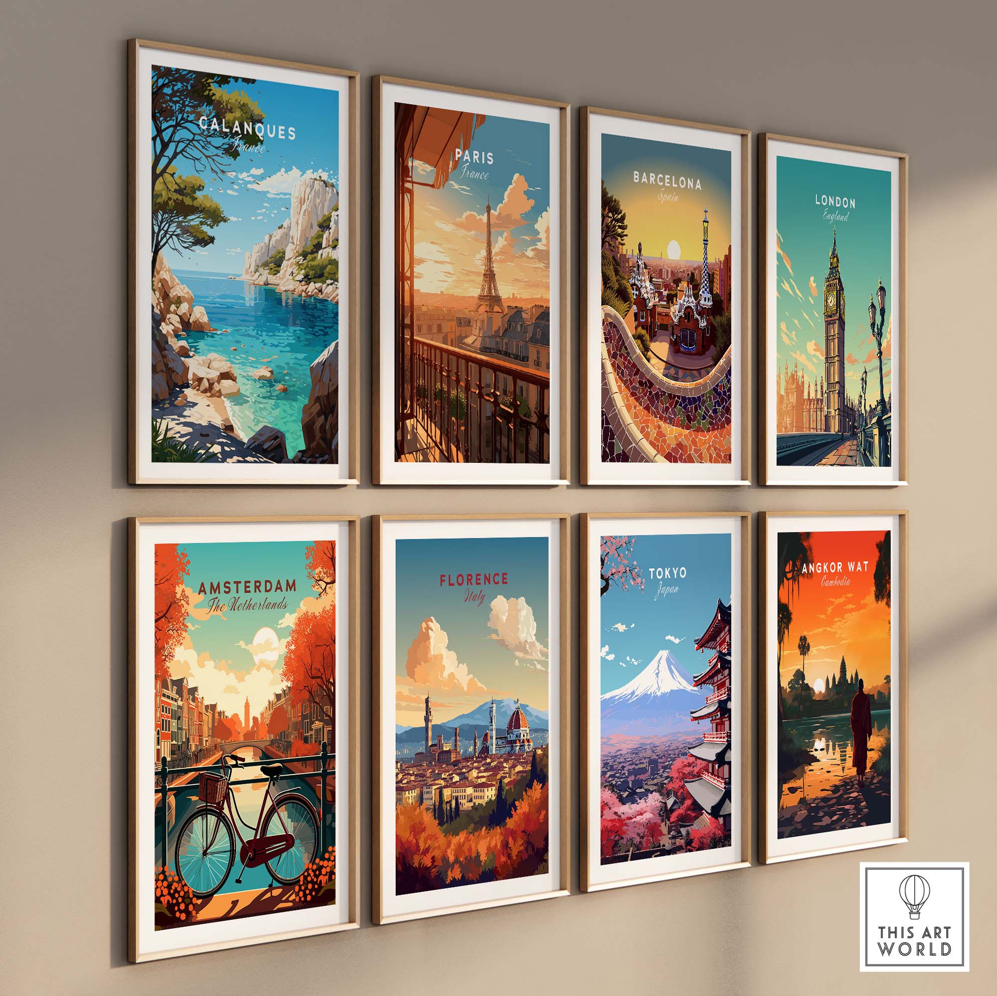 Calanques Poster