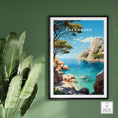 Calanques Poster