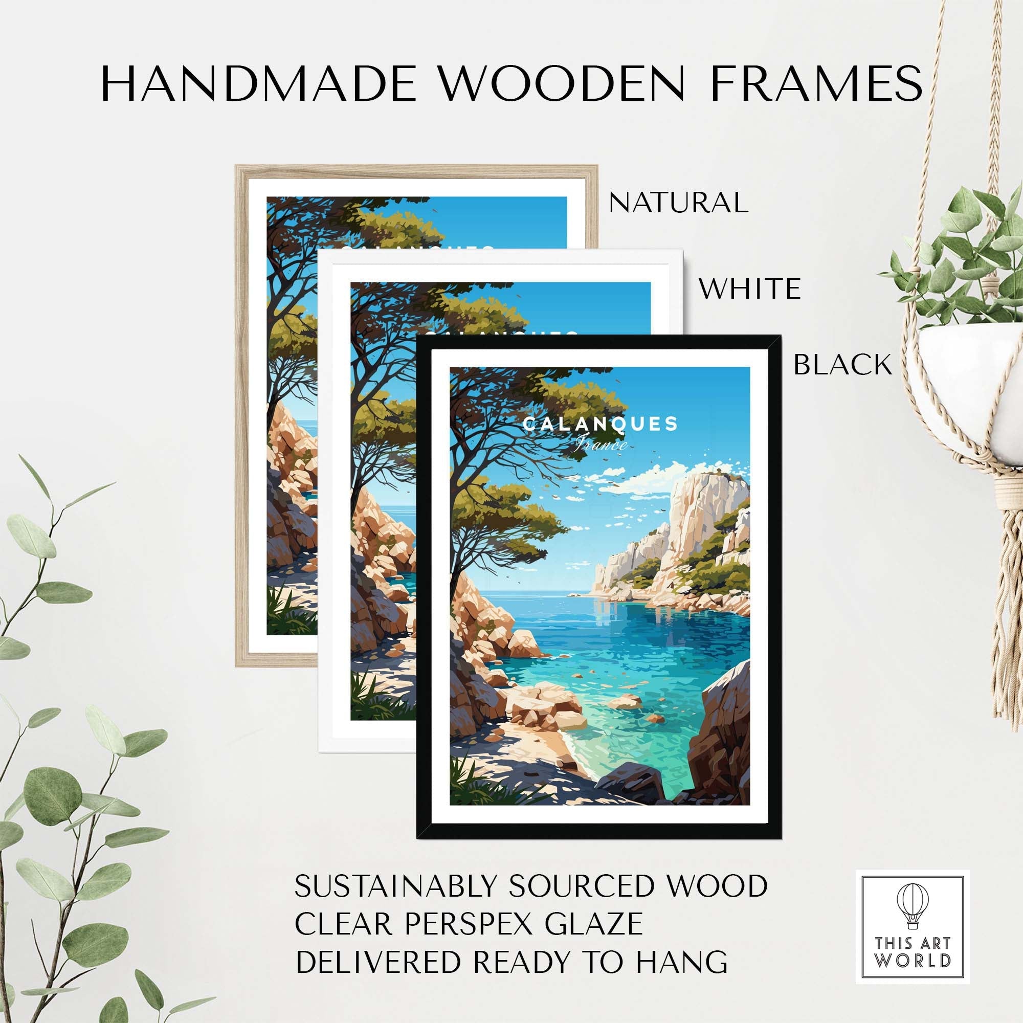 Calanques Poster