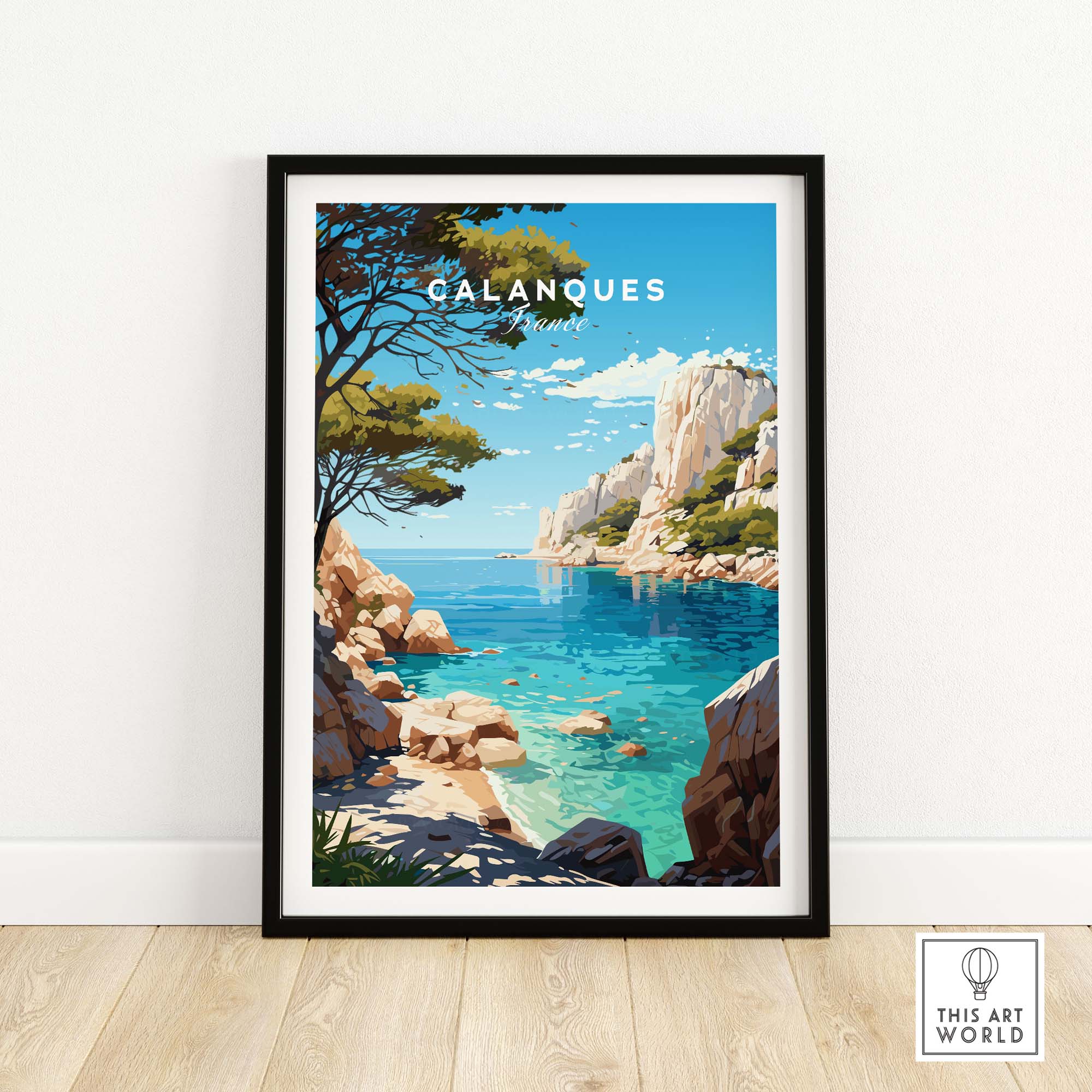 Calanques Poster