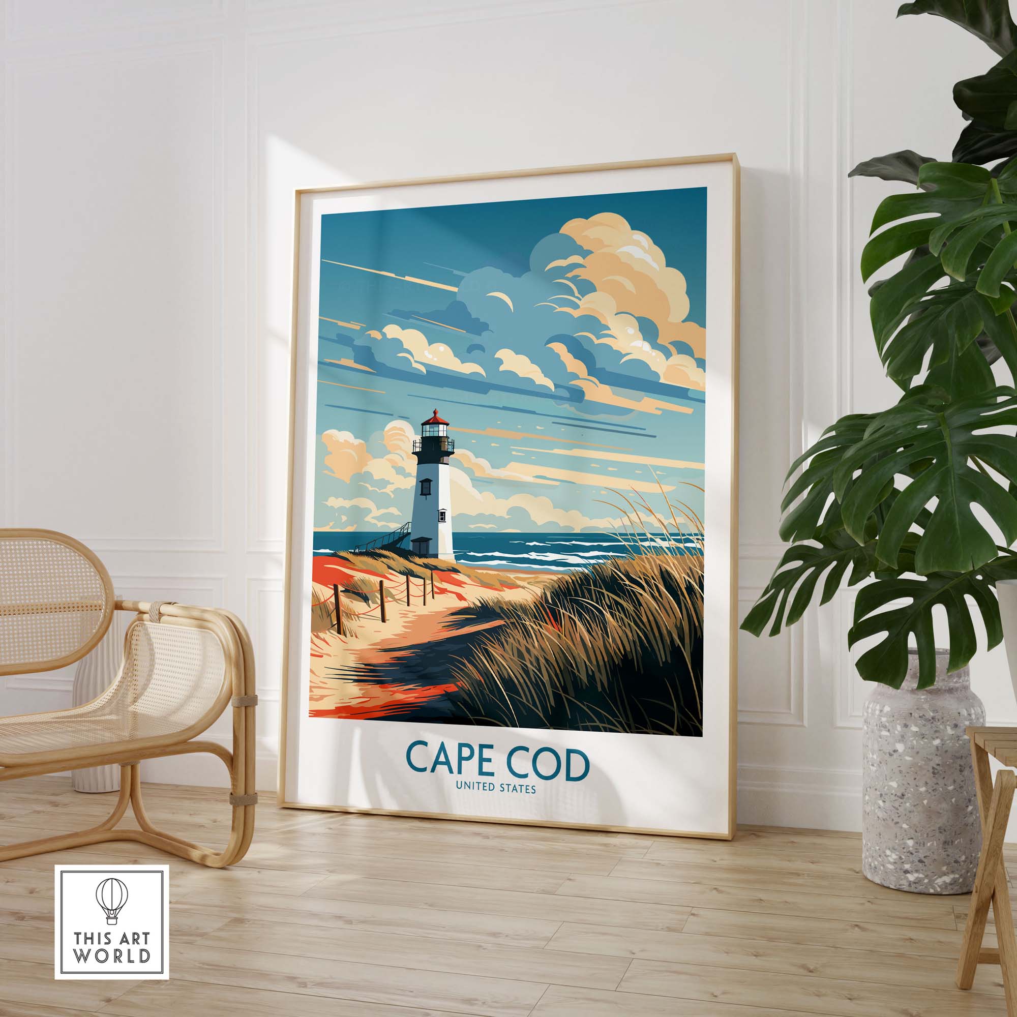 Cape Cod Wall Art Print