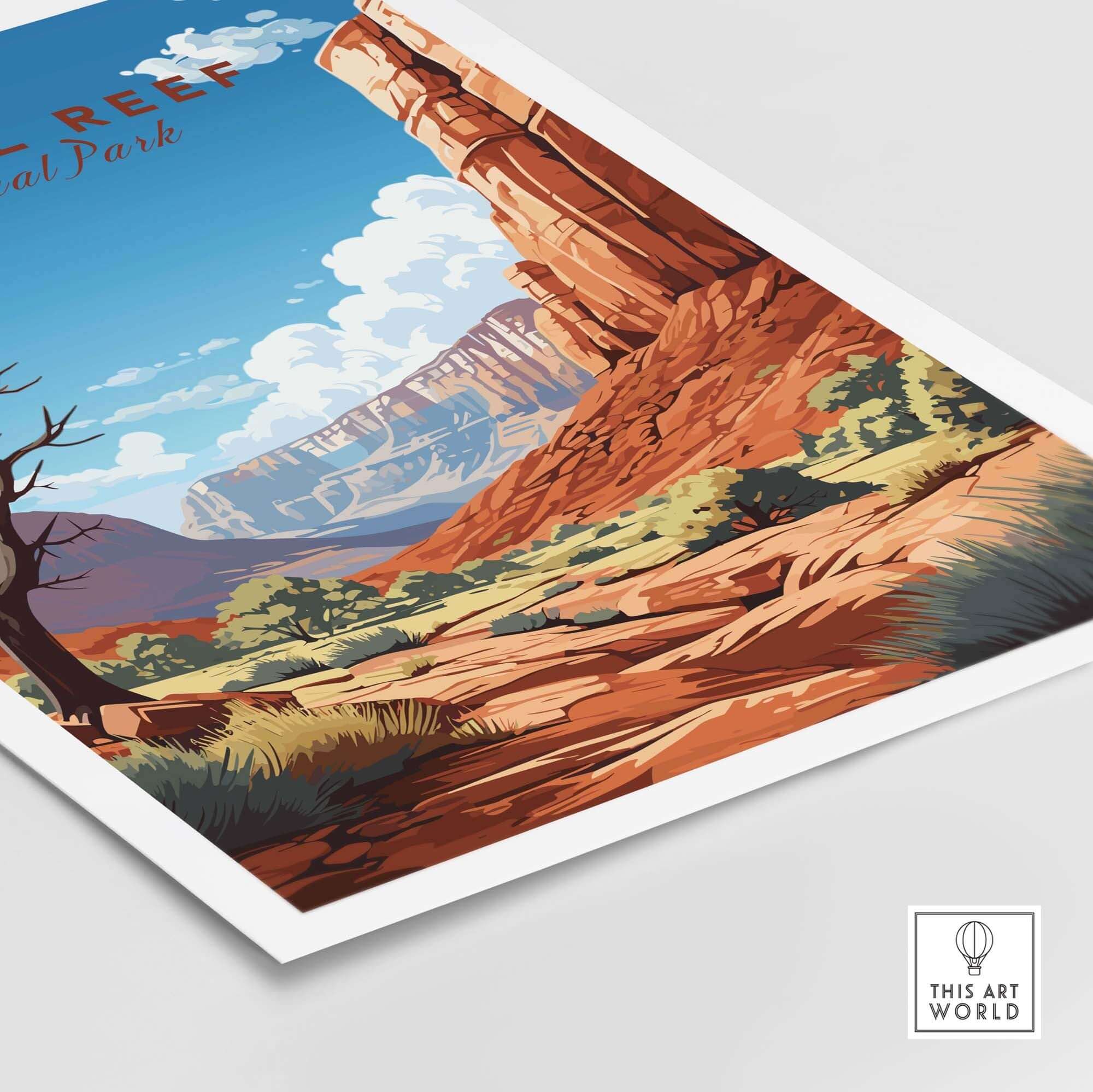Capitol Reef National Park Poster