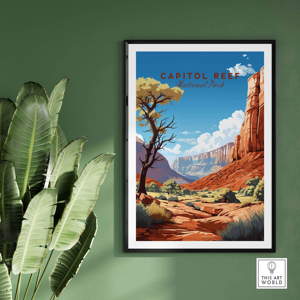 Capitol Reef National Park Poster