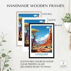 Capitol Reef Print National Park