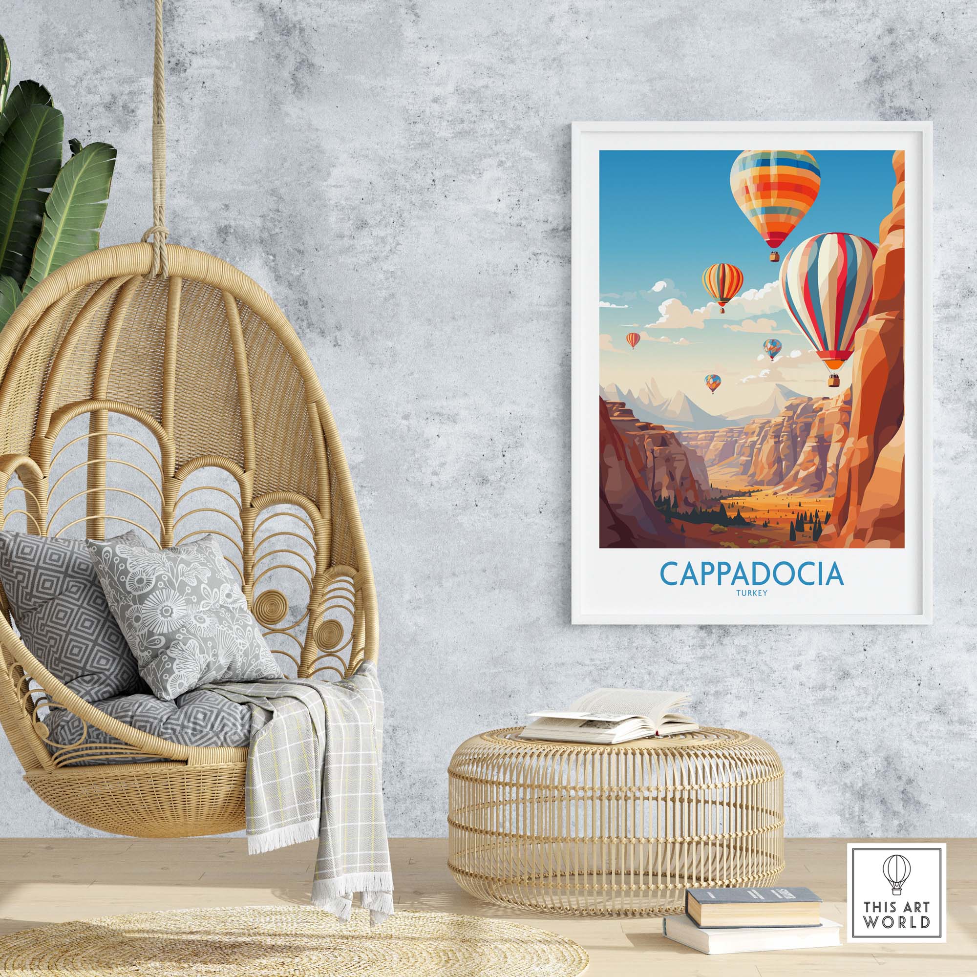 Cappadocia Wall Art Print