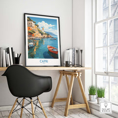 Capri Italy Wall Art Modern