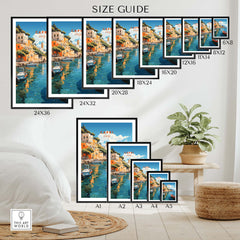 Capri Italy Wall Art Poster