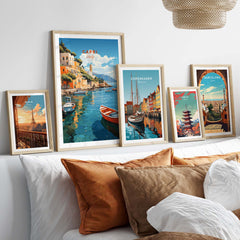 Capri Italy Wall Art Poster