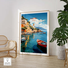 Capri Italy Wall Art Poster
