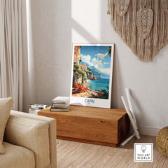 Capri Italy Wall Art Print