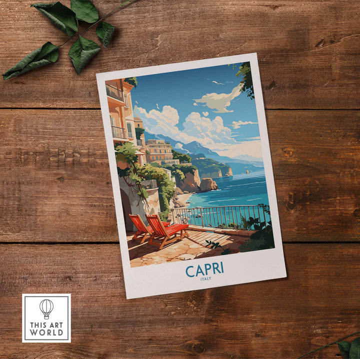 Capri Italy Wall Art Print