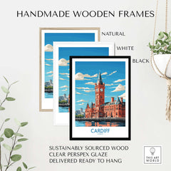Cardiff Travel Print
