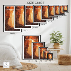 Carlsbad Caverns Poster National Park