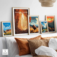 Carlsbad Caverns Poster National Park