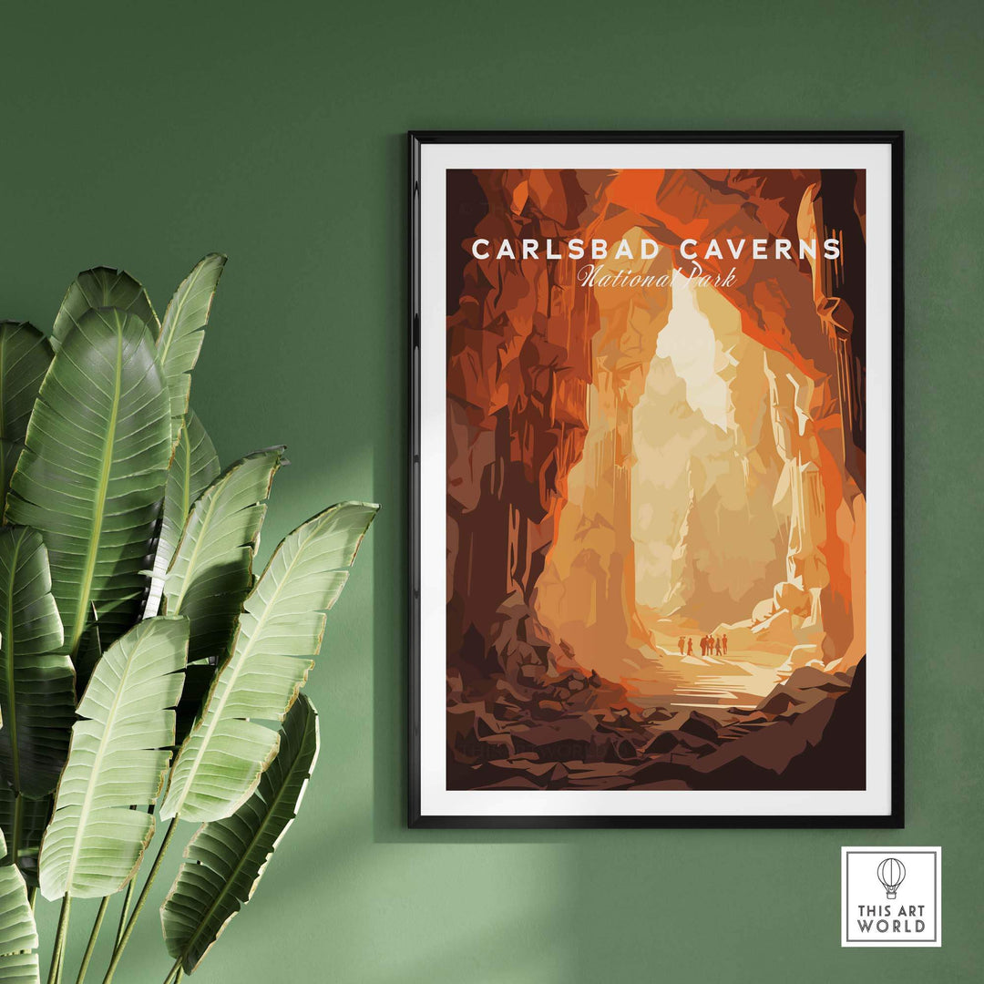 Carlsbad Caverns Poster National Park