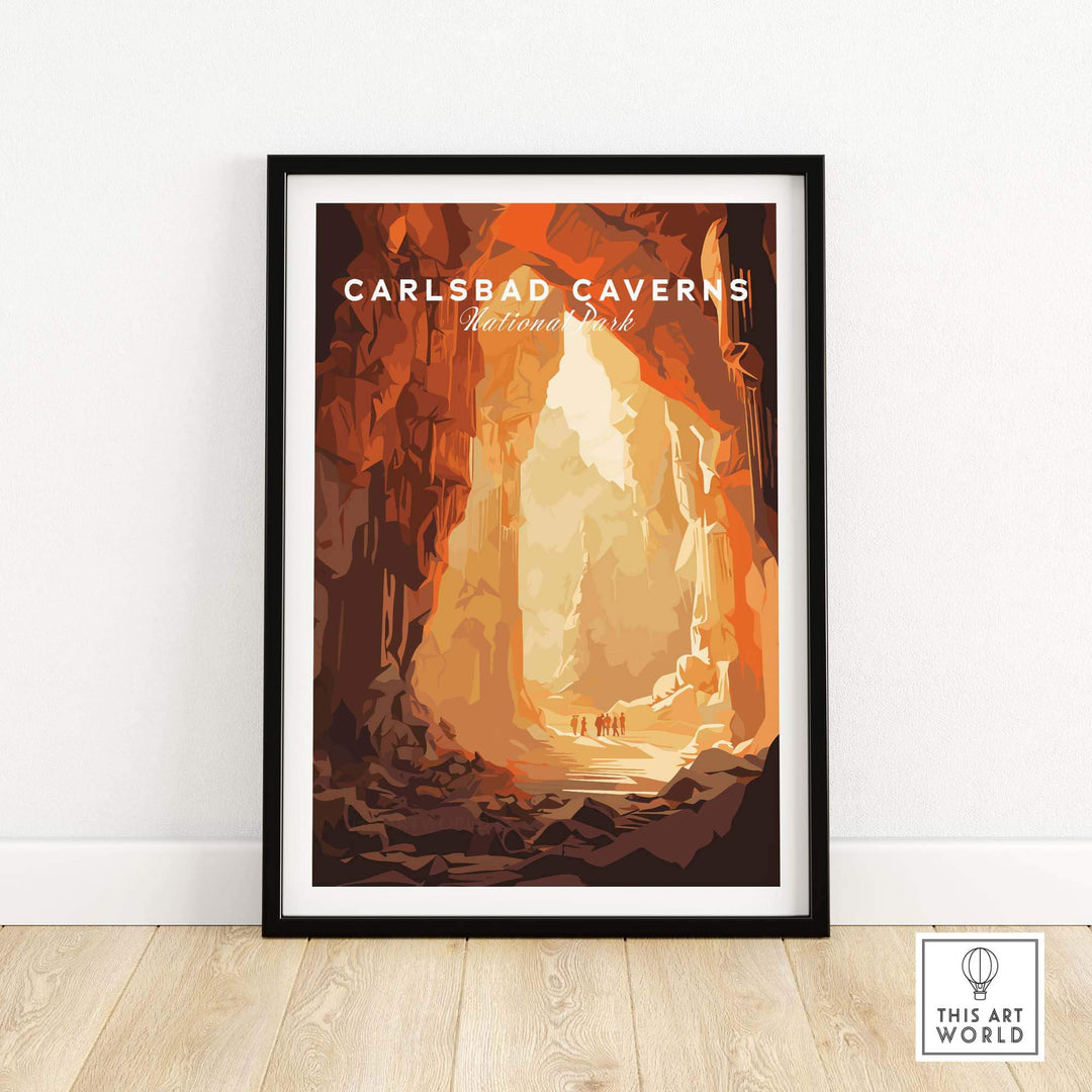 Carlsbad Caverns Poster National Park
